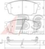 REMSA 080022 Brake Pad Set, disc brake